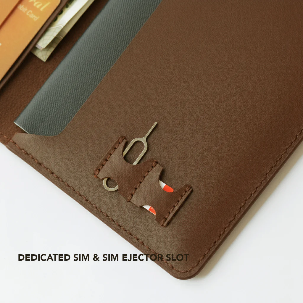 Utah - Passport Holder Brown - Image 4